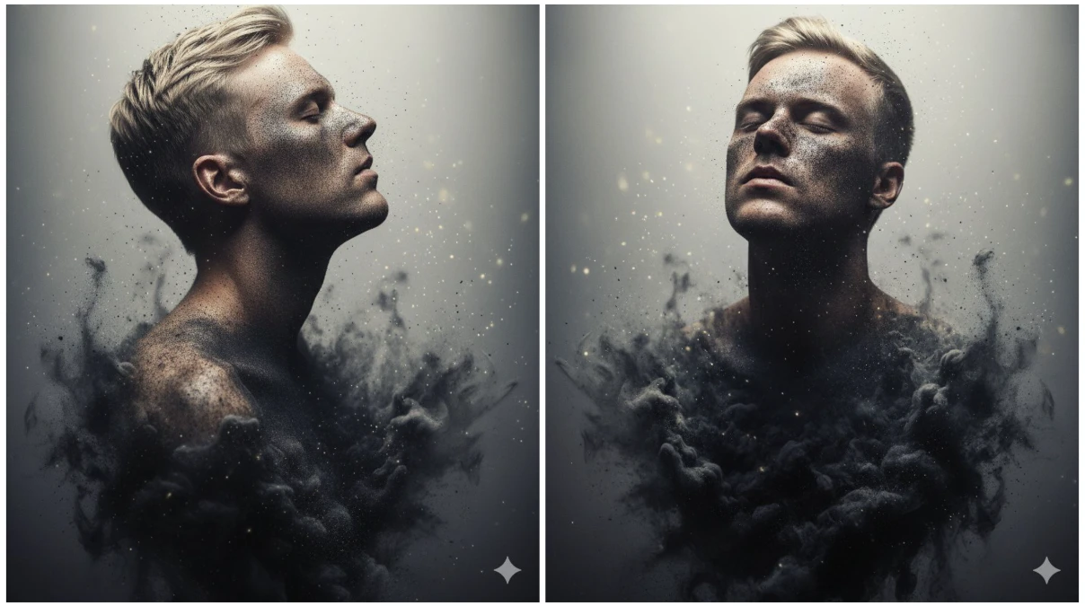 How to Create Ash and Smoke Photography Using Google Gemini Nano Banana ( Reel 3 )