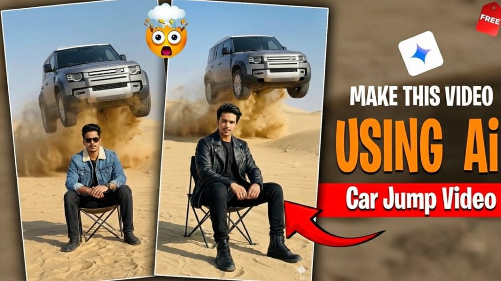 Trending Car Jumping Video Tutorial - Go Viral in 2025 with AI Magic